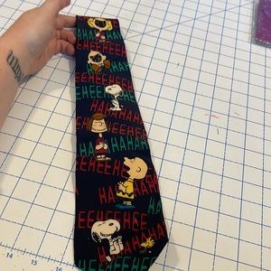Vintage 90s Peanuts Silk Men’s Tie
